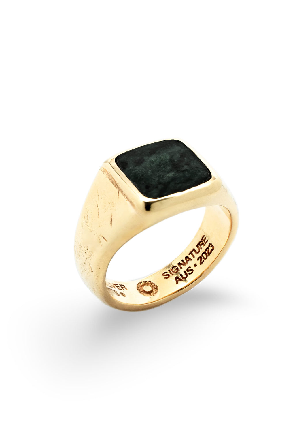 Augustus Green Marble | Gold