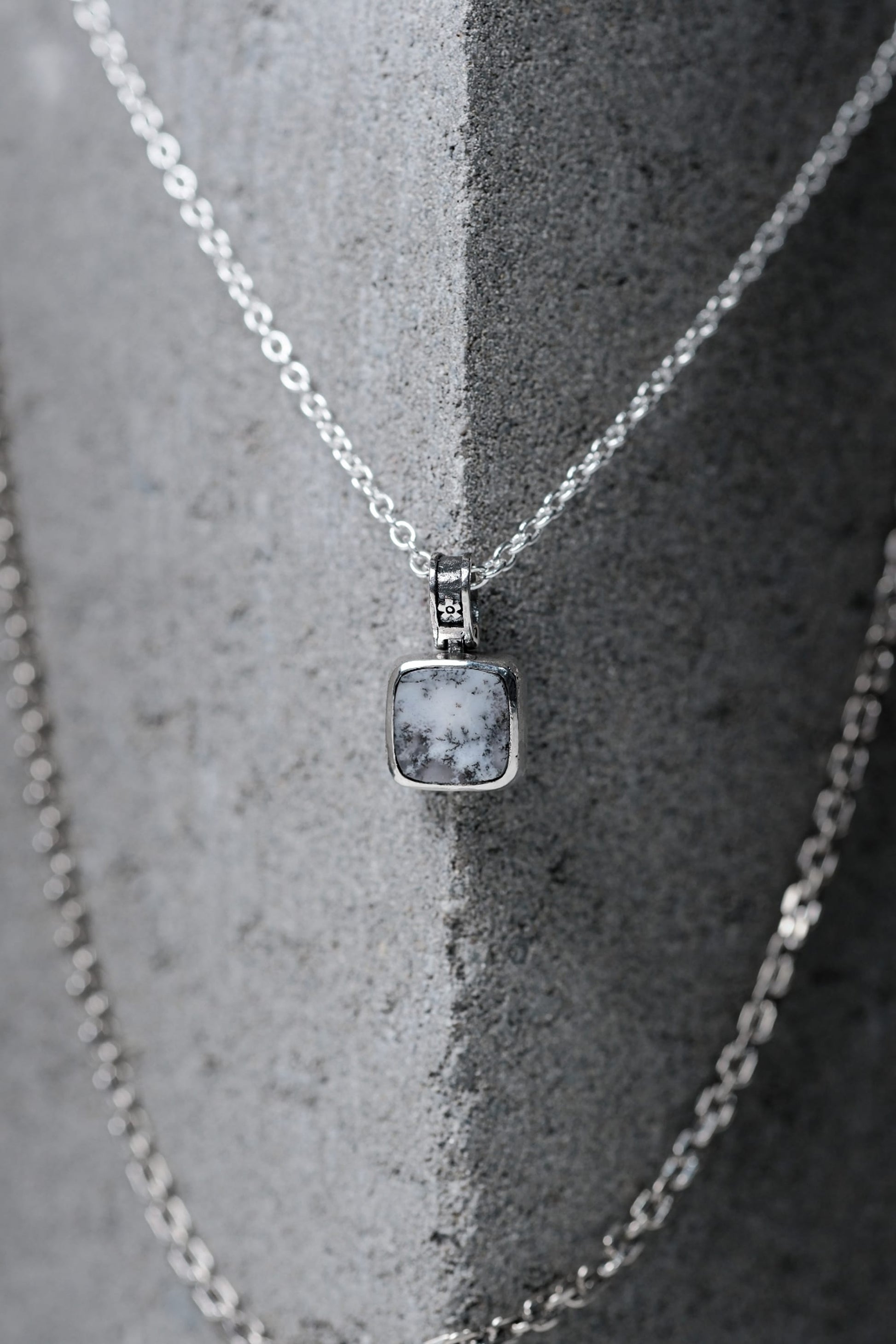 Augustus Pendant Dendritic Opal