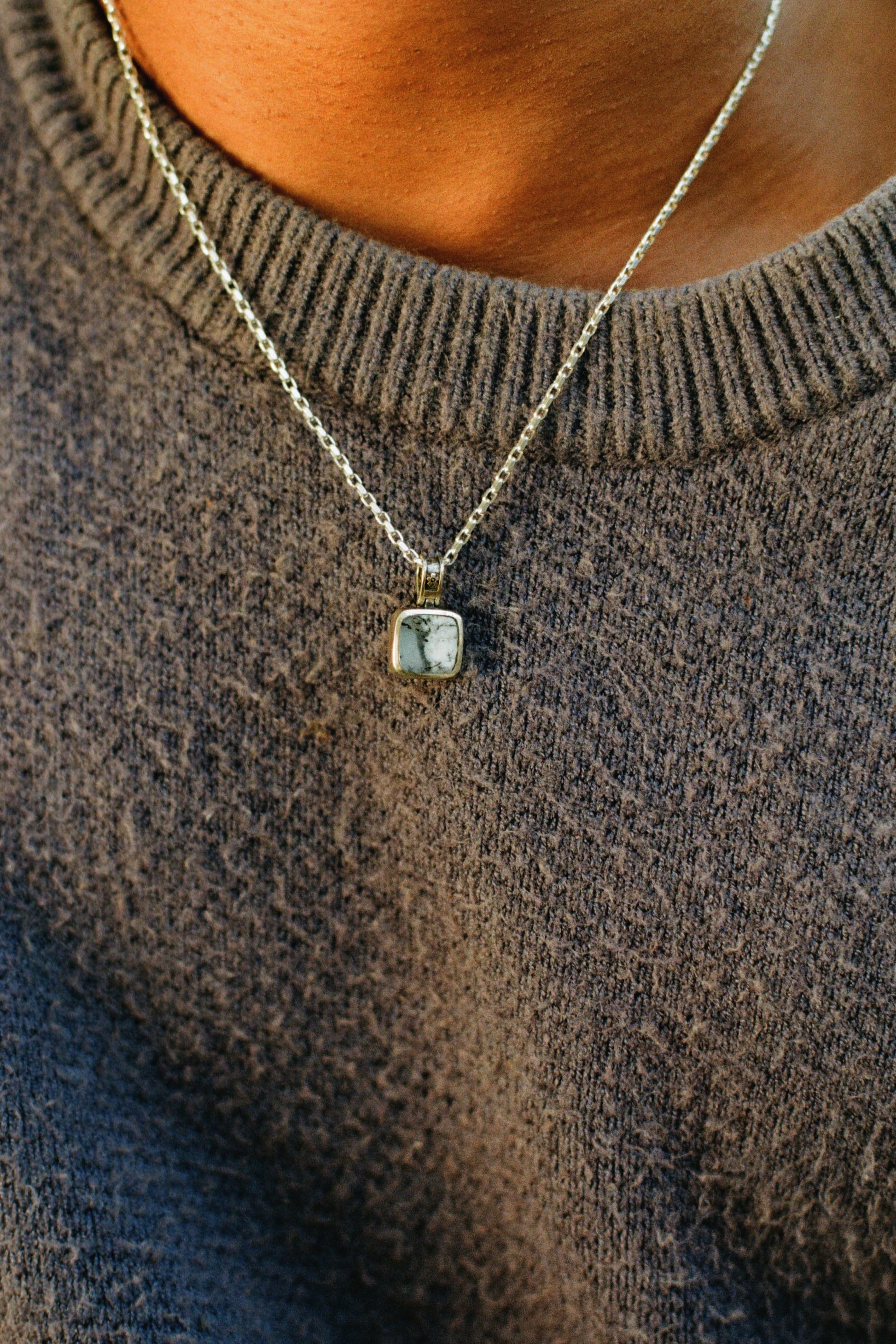 Augustus Pendant Dendritic Opal