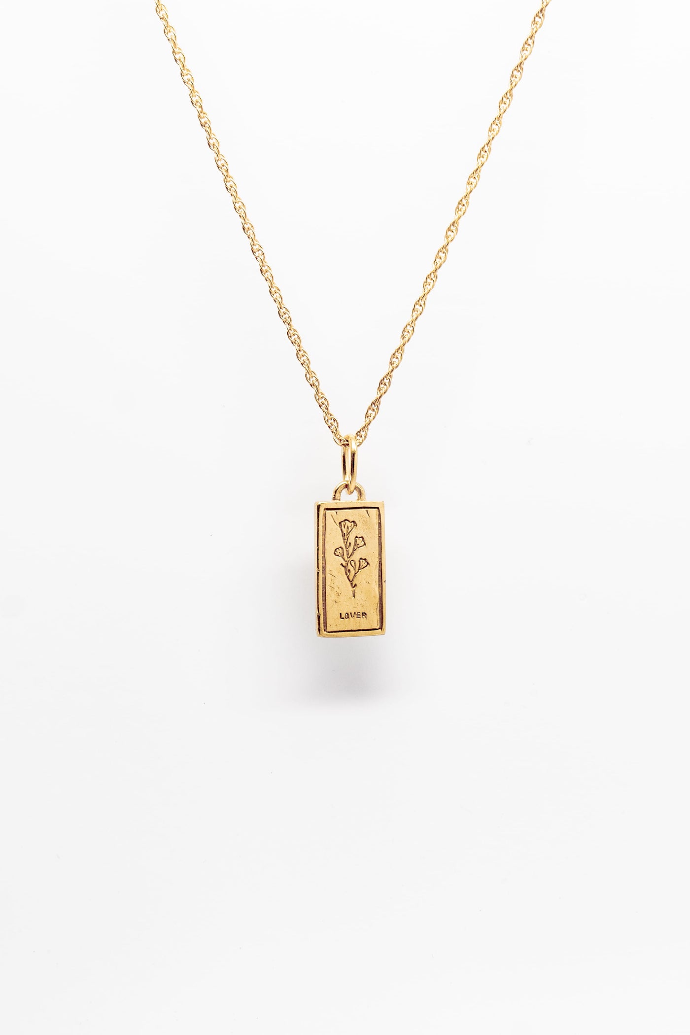 The Lovers Pendant | Gold