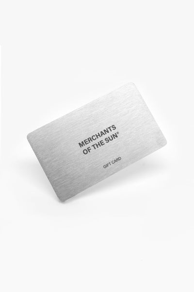 Merchants Metal Gift Card