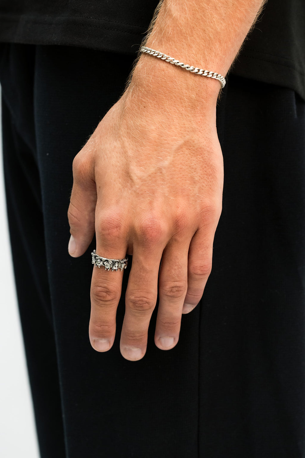 Doberman Crown Ring