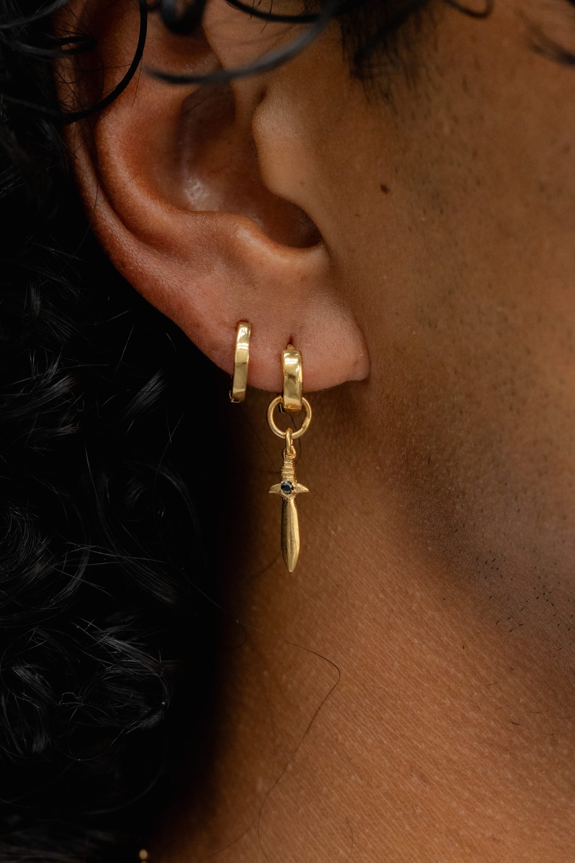 Gladius Charm | Gold