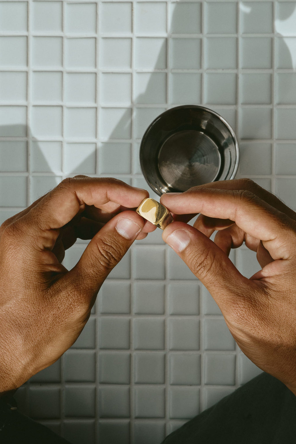 Cushion Signet | Gold