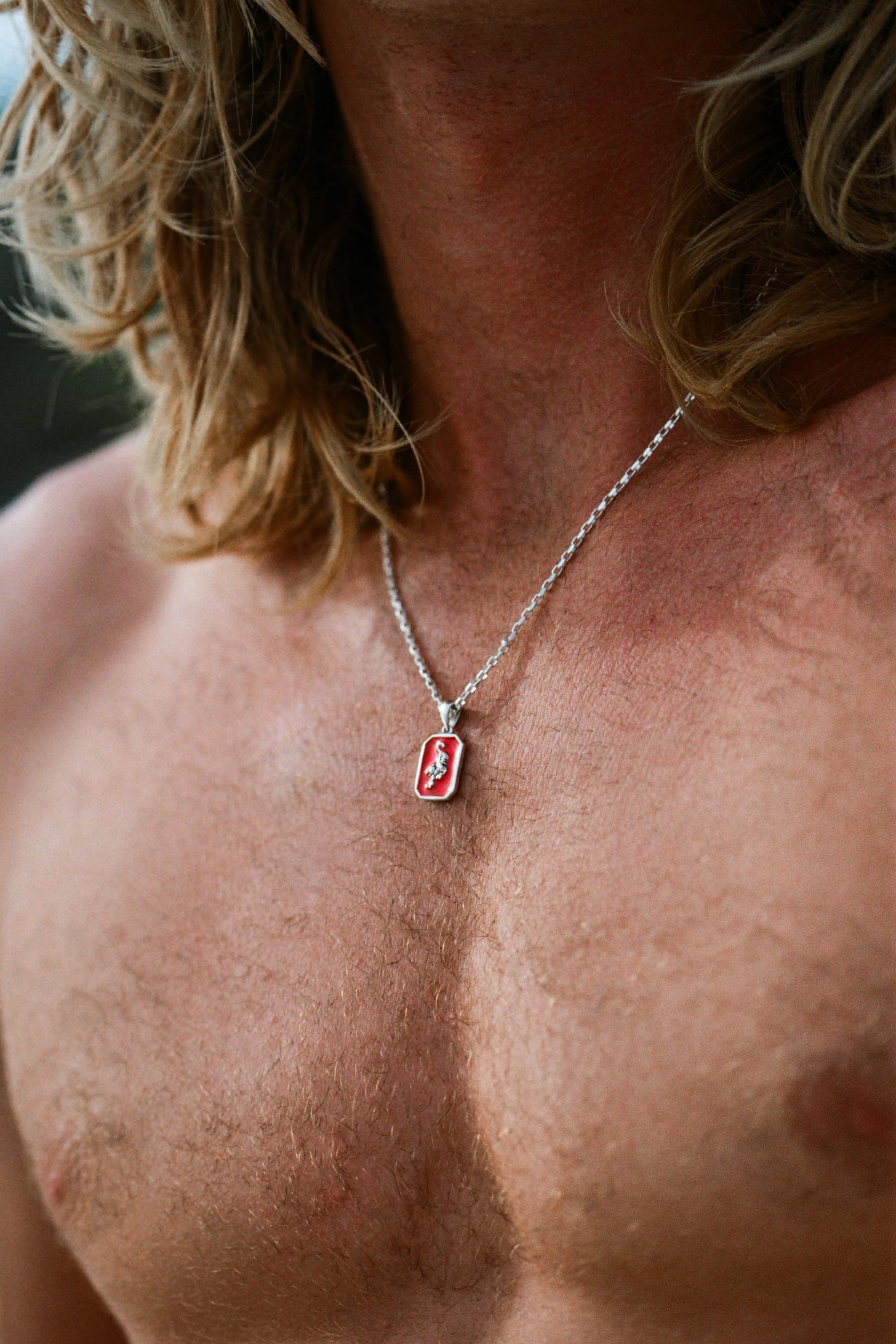 Gravitas Pendant Red