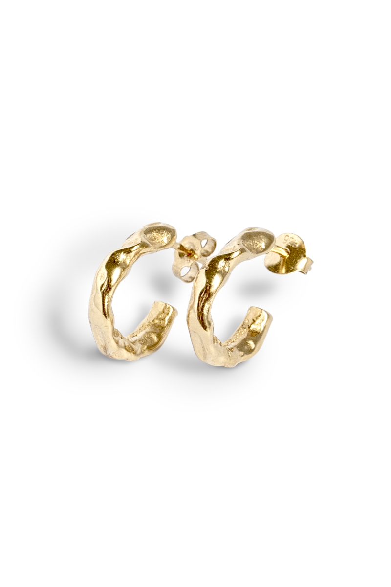 Iris Hoops | Gold