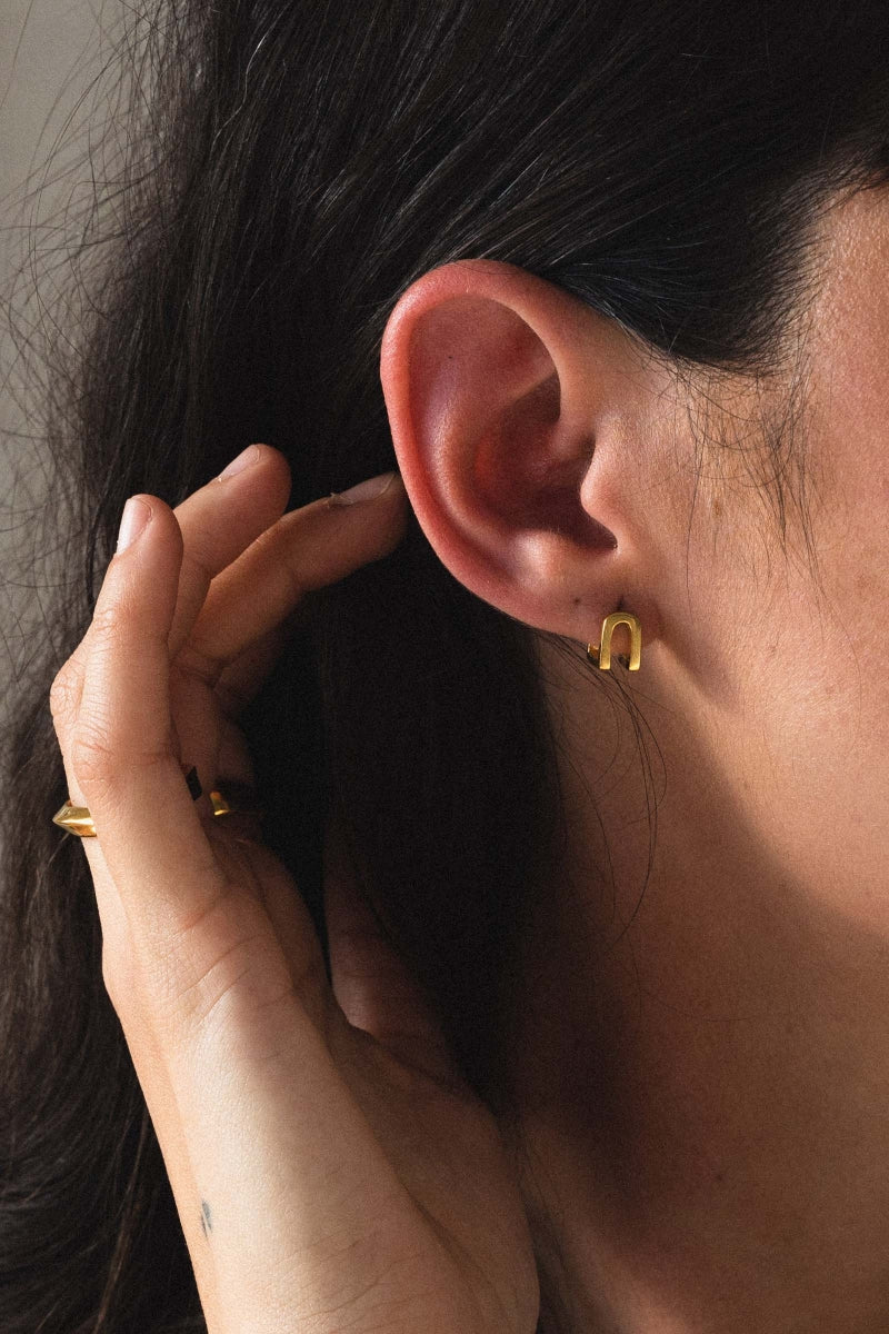 Interlude Stud | Gold (Pair)