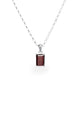 Karst Pendant Red Garnet