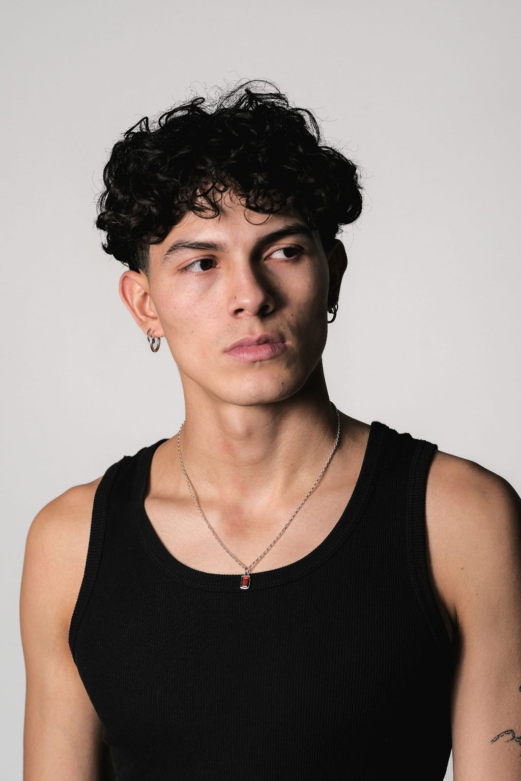 Karst Pendant Red Garnet