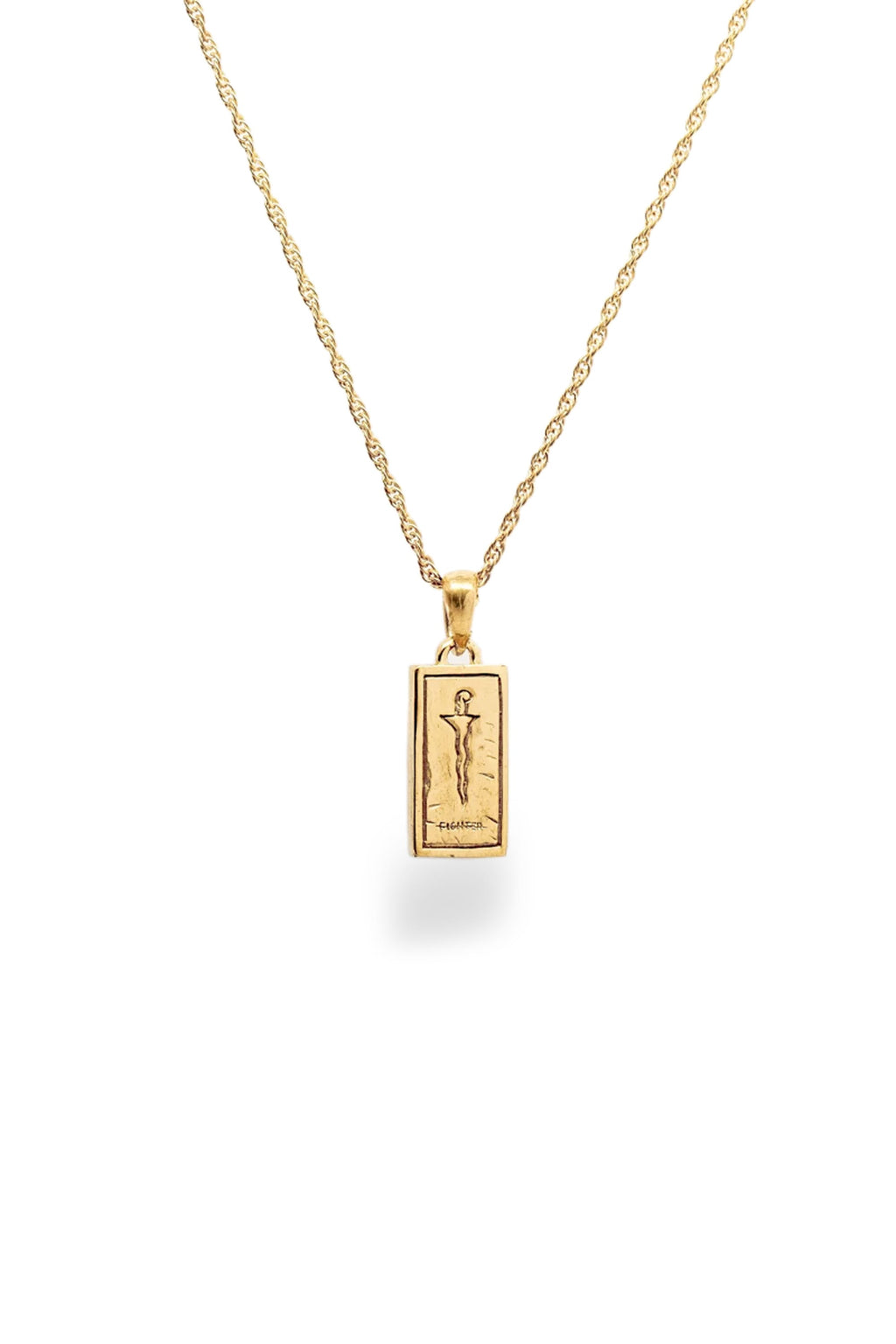 The Lovers Pendant | Gold