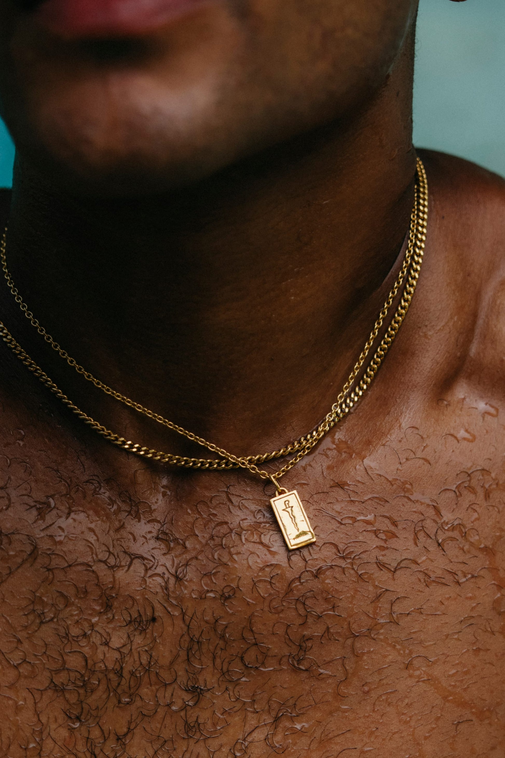 The Lovers Pendant | Gold