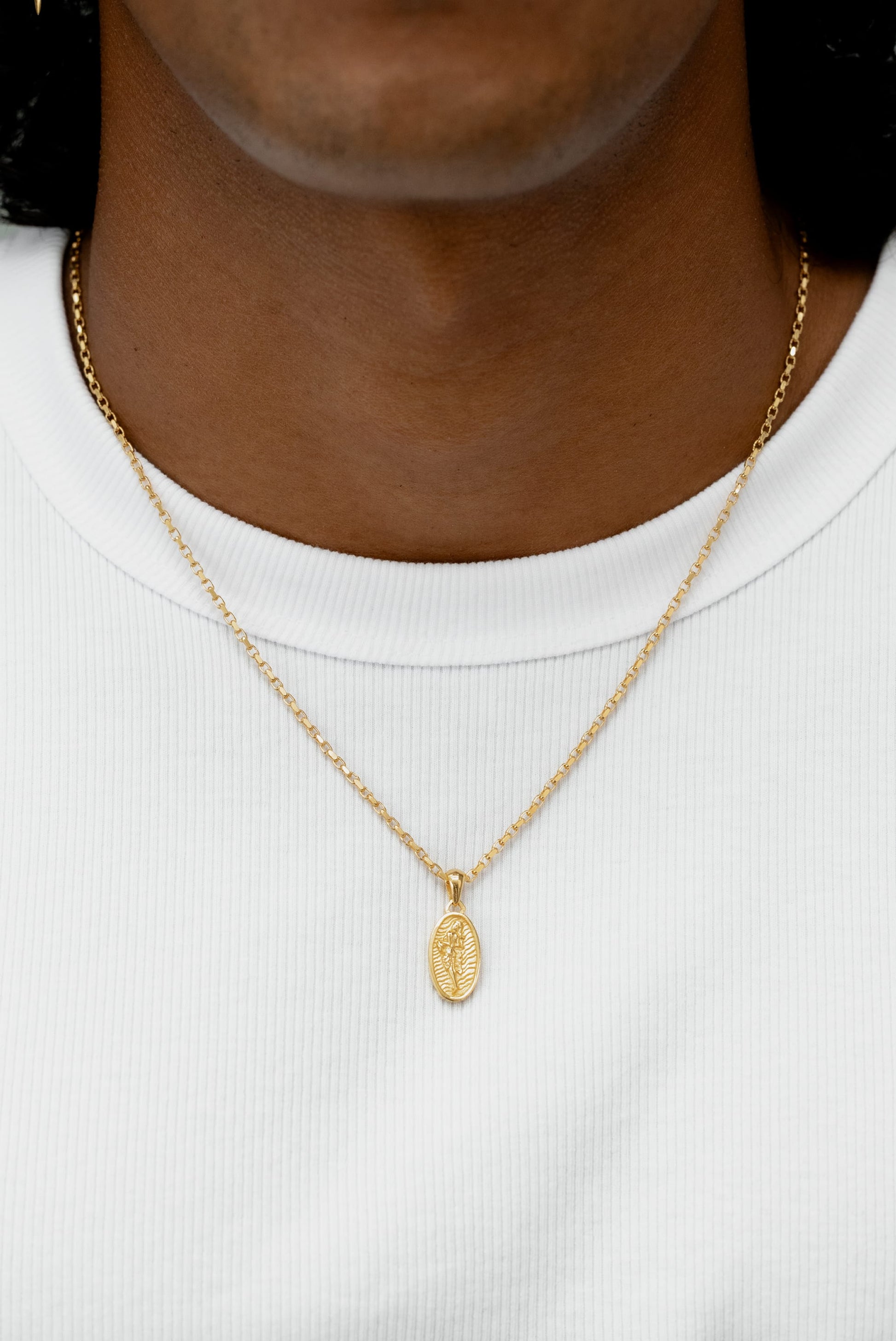 Mazu Pendant | Gold