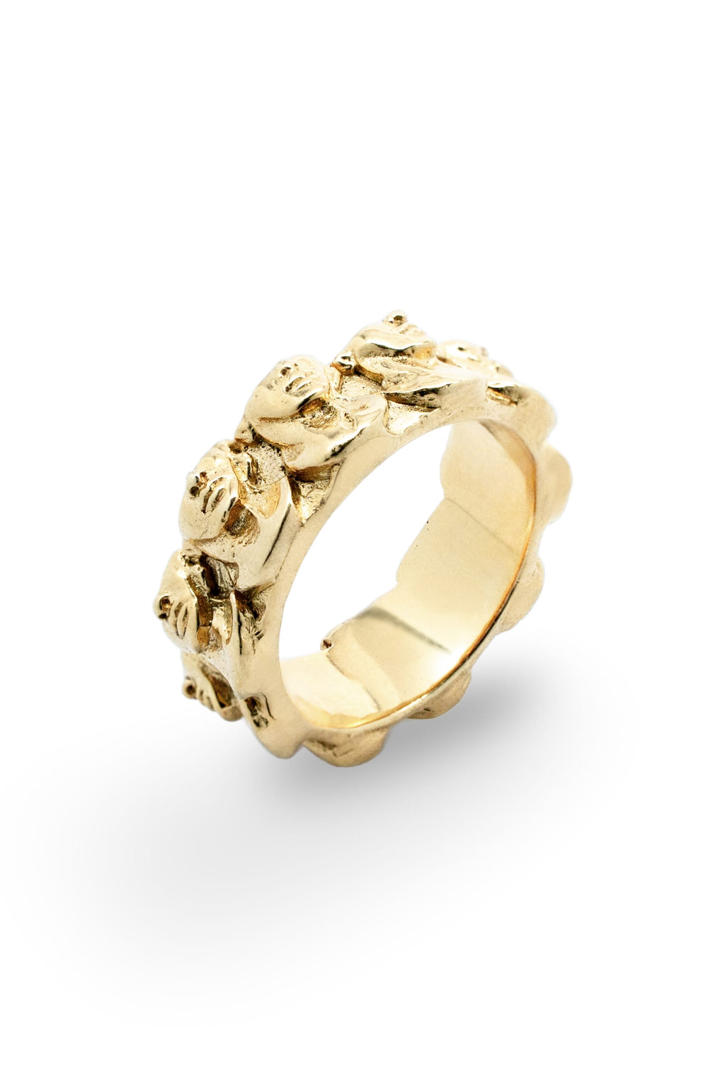 Talking Heads Ring | Gold