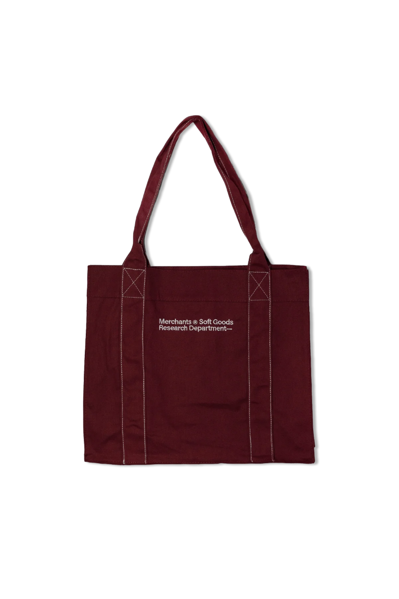 Oversized Tote Red