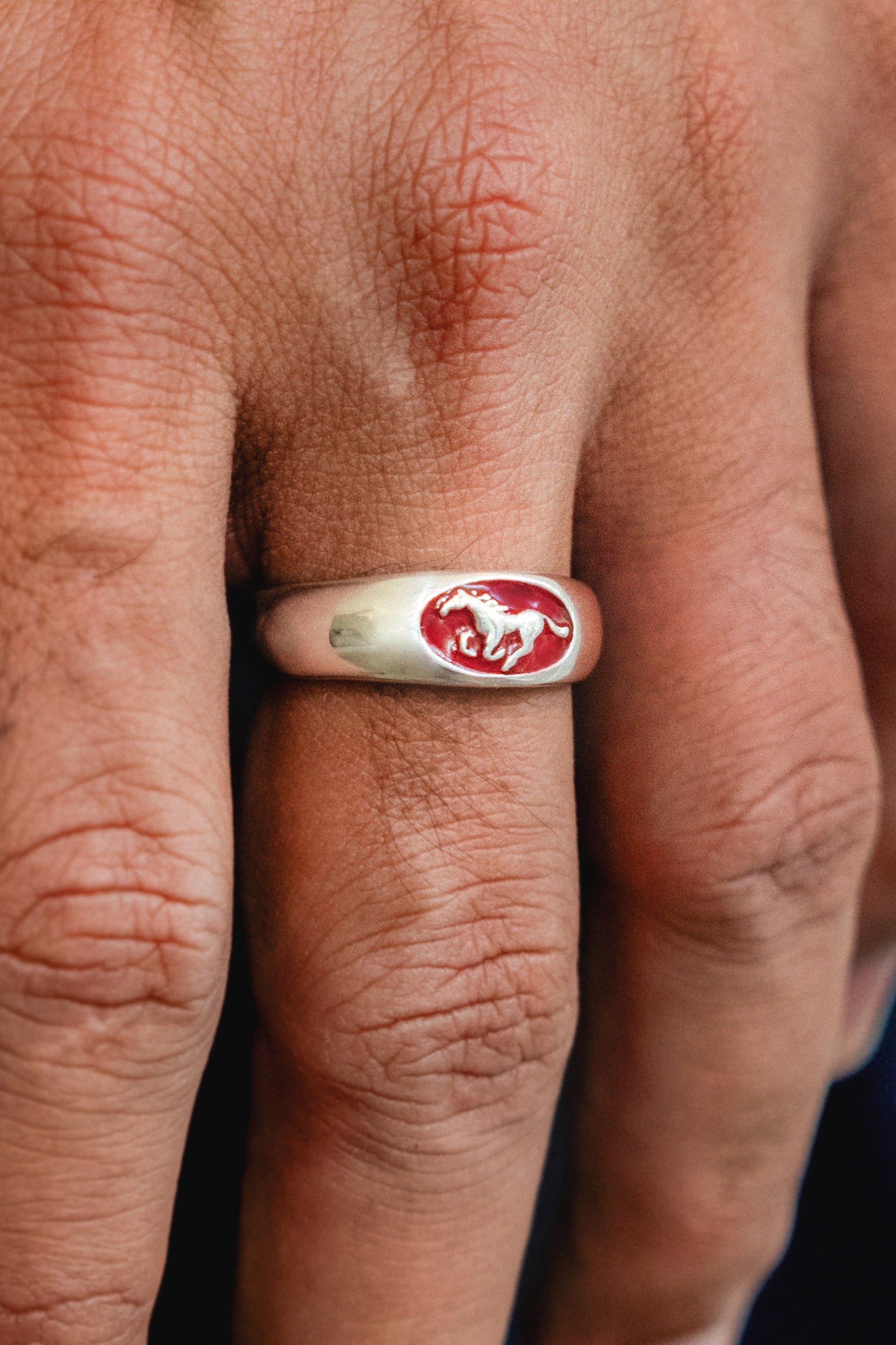 Stallion Ring Red