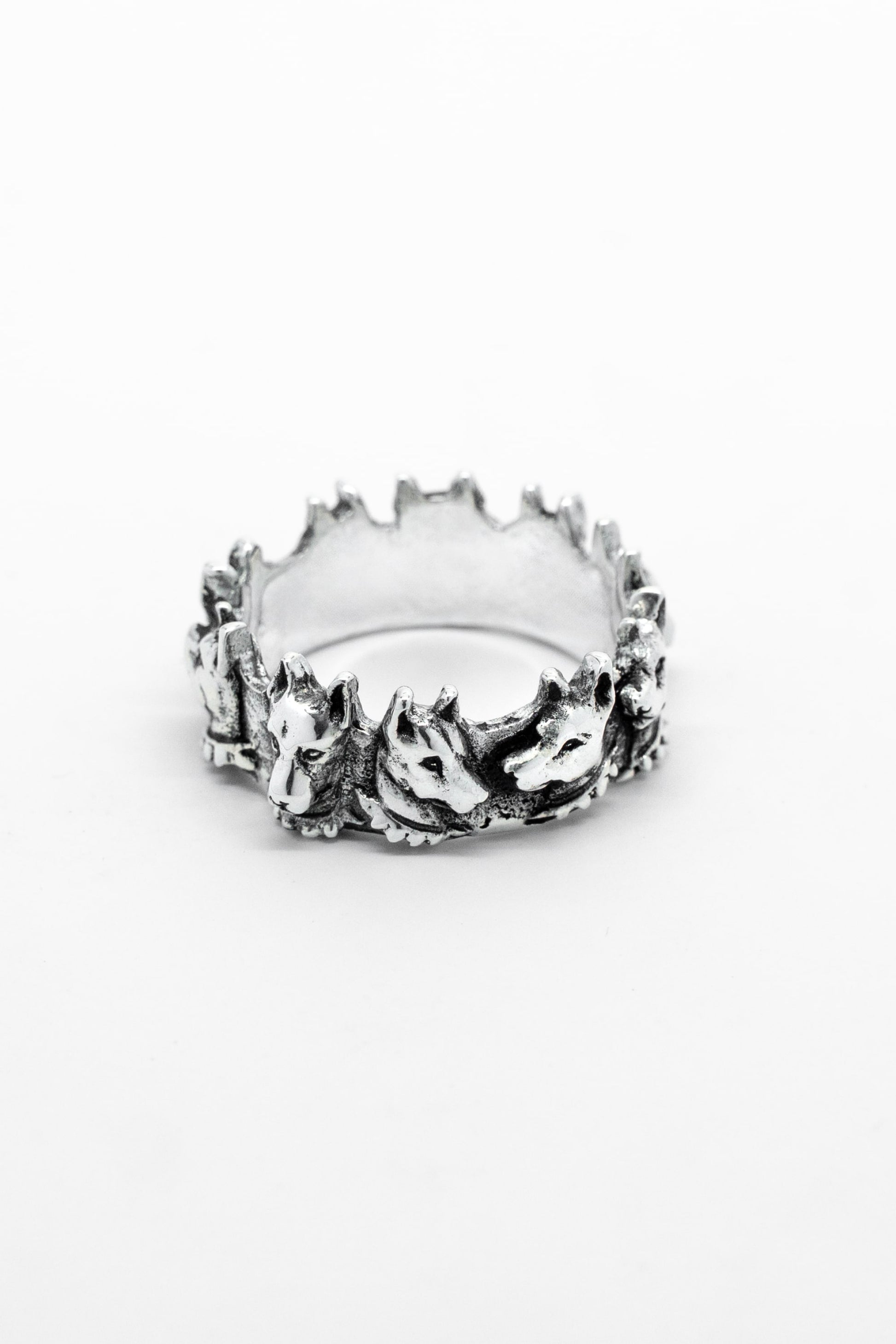 Doberman Crown Ring
