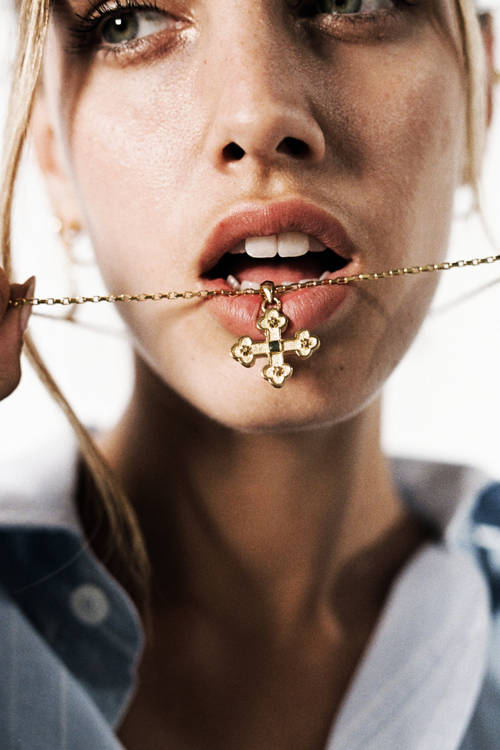 Verdant Relic Pendant | Gold