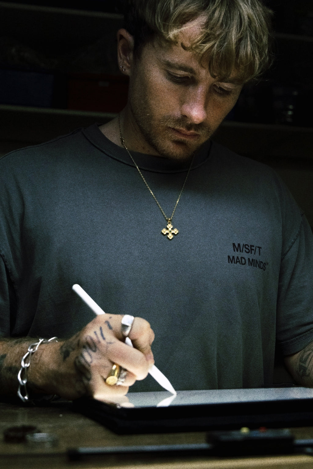 Verdant Relic Pendant | Gold