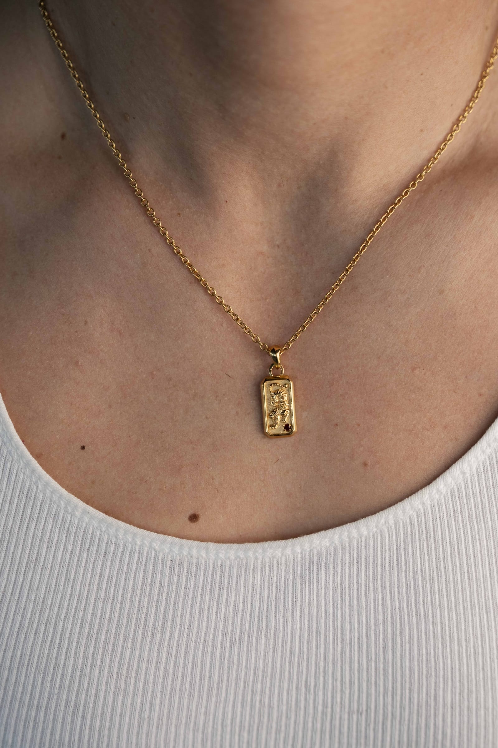 The Irezumi Pendant | Gold – Merchants Of The Sun