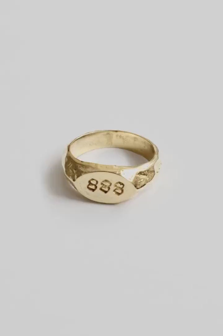 888 Ring | Gold