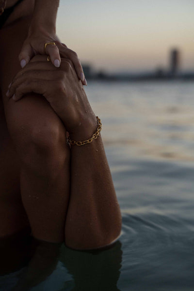 The Liminal Chain Bracelet | Gold