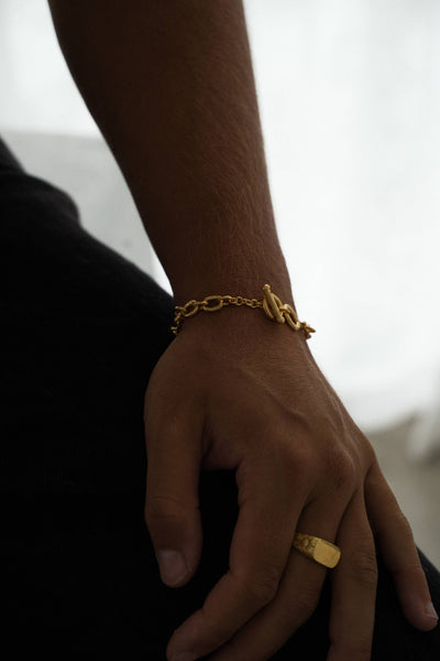 The Liminal Chain Bracelet | Gold