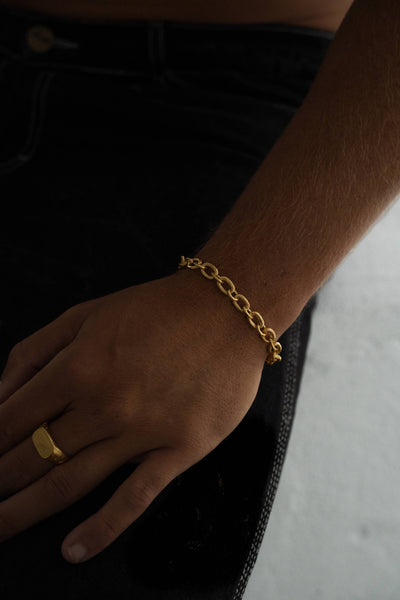 The Liminal Chain Bracelet | Gold