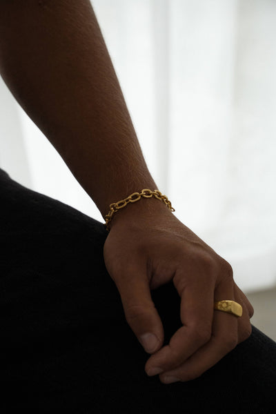 The Liminal Chain Bracelet | Gold