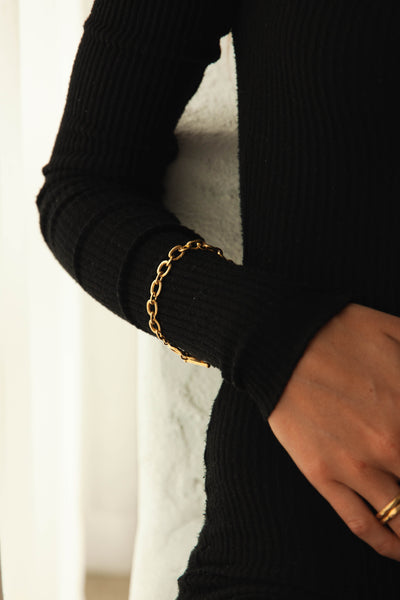 The Liminal Chain Bracelet | Gold