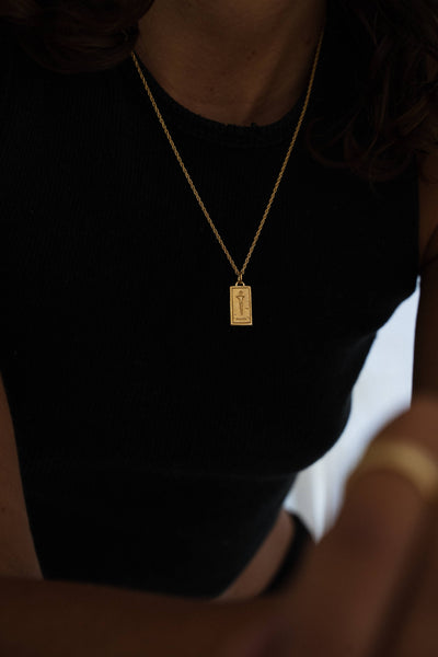 The Lovers Pendant | Gold