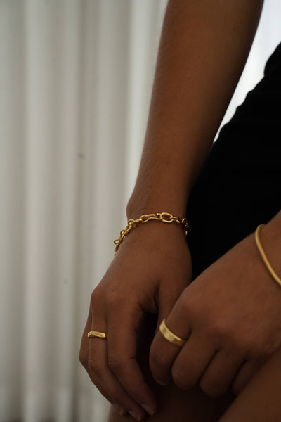 The Liminal Chain Bracelet | Gold